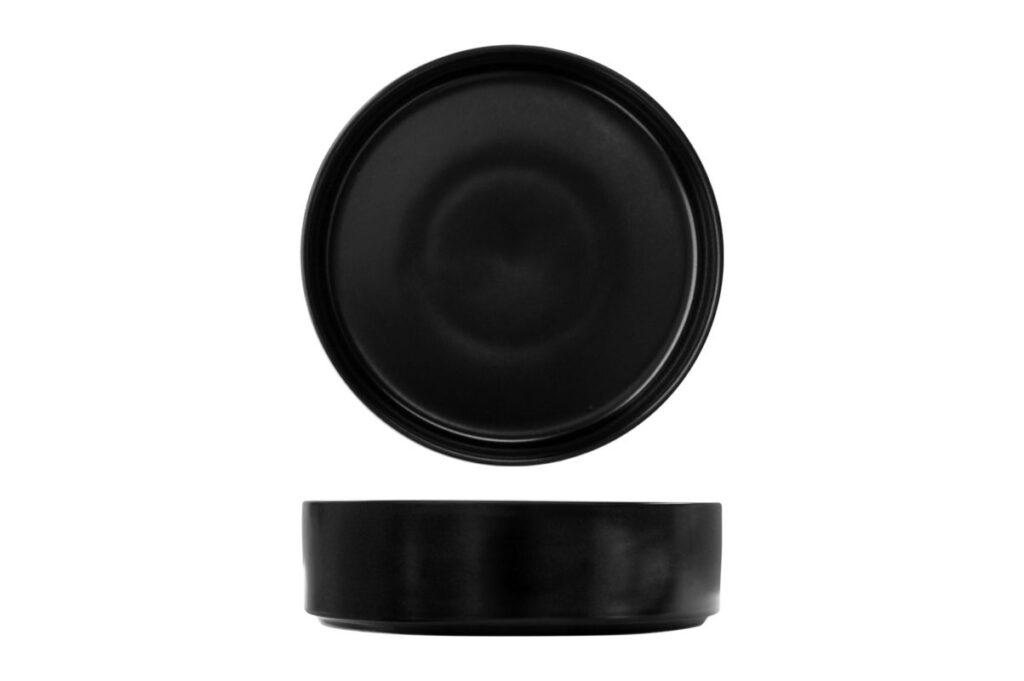 STUDIO - Black - Deep Pasta/Salad Bowls - 21CM (12)