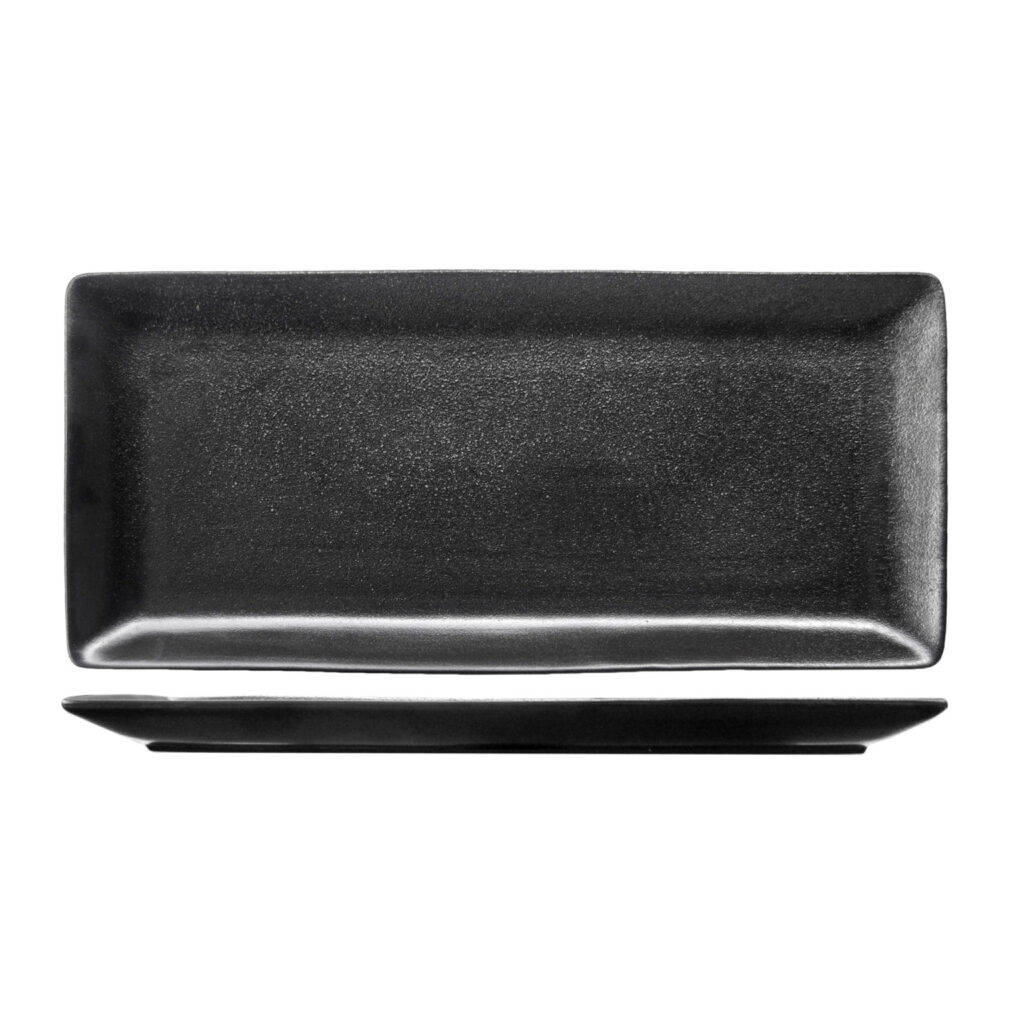 TEMPEST - Black - Rectangular Tray (12)