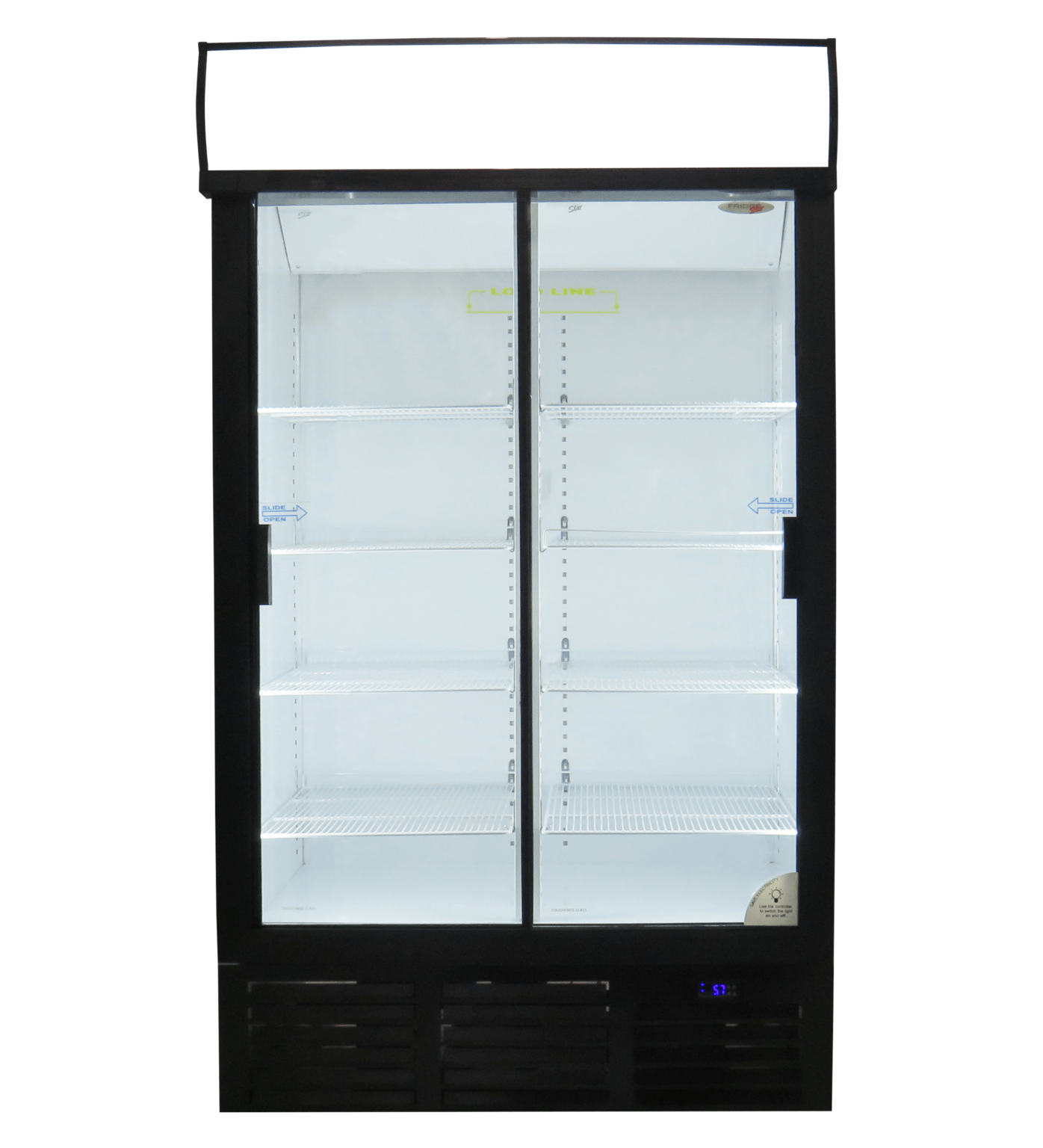 Sliding Door beverage cooler - 885 Litre