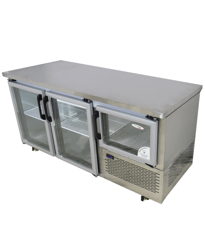 Under Bar Fridge (Glass Door) 610 Litre B2B Catering Suppliers